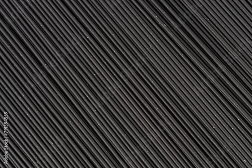 Vászonkép Italian black squid ink spaghetti. Food background.