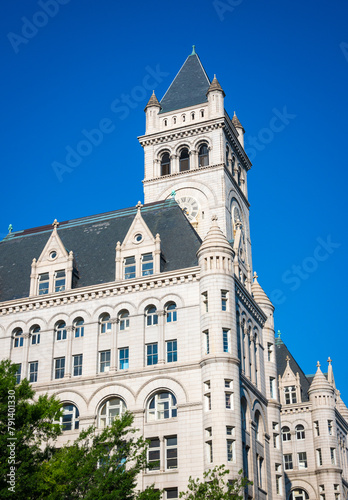 Old Post Office Pavilion and Clock Tower, 1100 Pennsylvania Avenue, N.W. in Washington, D.C © Zack Frank