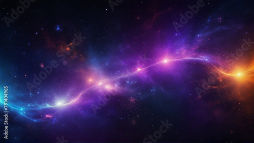 Wallpaper Mural Colorful abstract space background, colorful universe background Torontodigital.ca