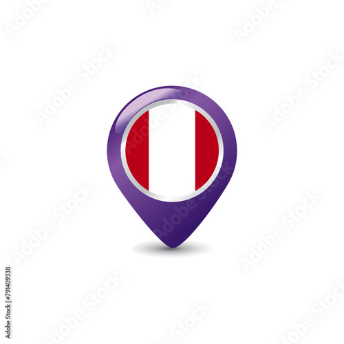 Latvia Flag on Colorful Map Pointer Free Download Latvia Flag on Colorful Map Pointer - GFXLoad
