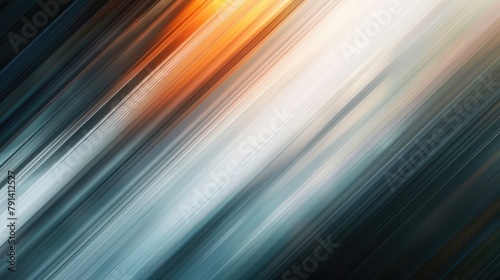 Abstract horizontal lines background. Streaks are blurry in motion