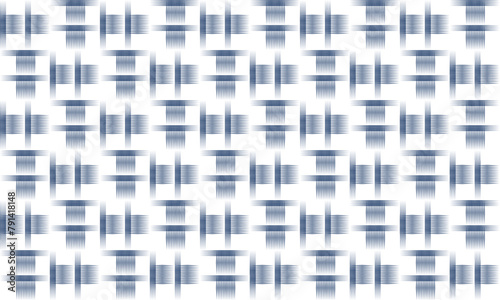 Blue strip strip cross block square rectangle, metric of  blue strip chess pattern design for fabric printing patter
