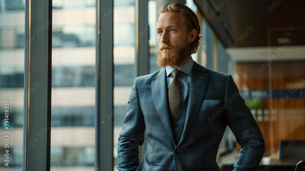 portrait of a businessman,ai