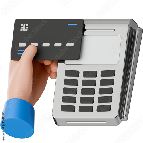 EDC Payment 3D Icon photo
