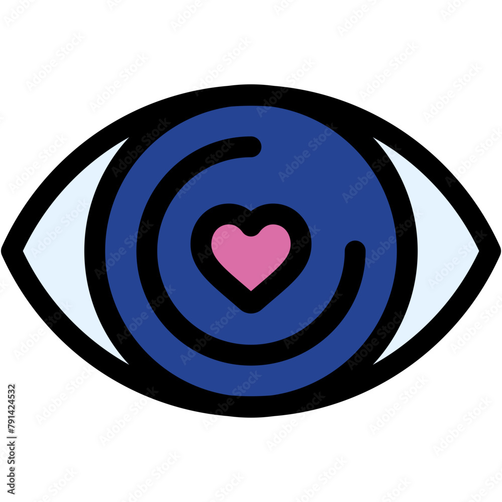vision, eye love, heart , love and romance, miscellaneous, valentines day, valentine Icon vision, eye love, heart , love and romance, miscellaneous, valentines day, valentine Icon