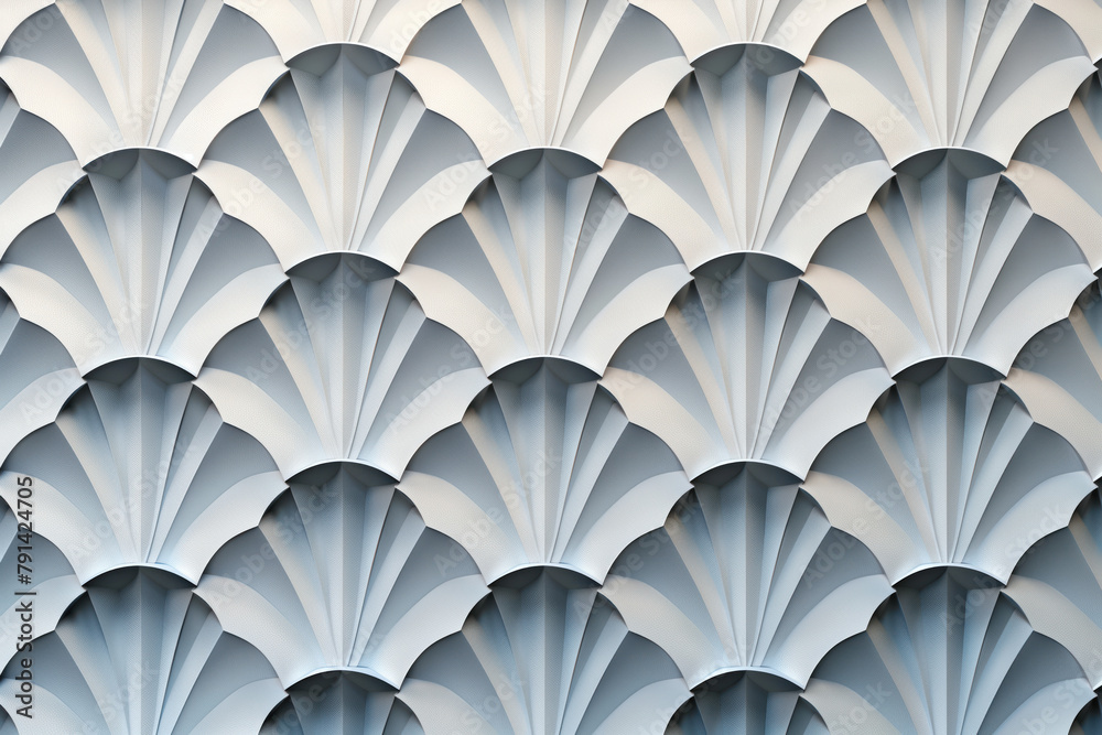 Sophisticated abstract 3d pattern. Japanese and Scandinavian style. Background image. Created with Generative AI technology. Sophisticated abstract 3d pattern. Japanese and Scandinavian style. Background image. Created with Generative AI technology.