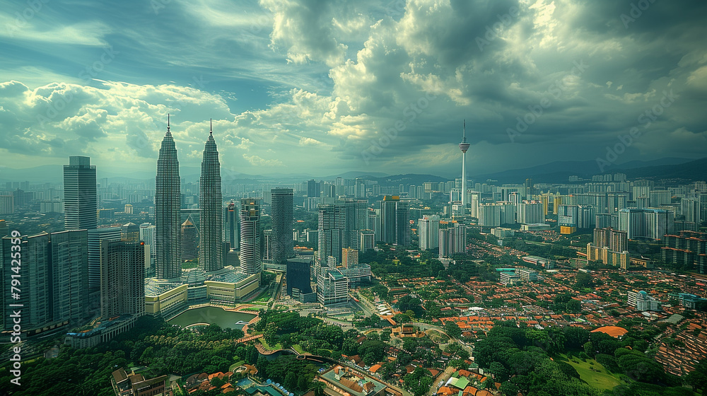 Obraz premium Kuala Lumpur City