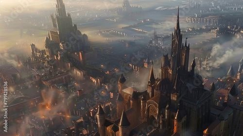 Cities that are reminiscent of medieval fantasy #791428536