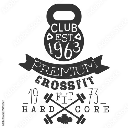 club est 1963 premium cross fit fit hard core