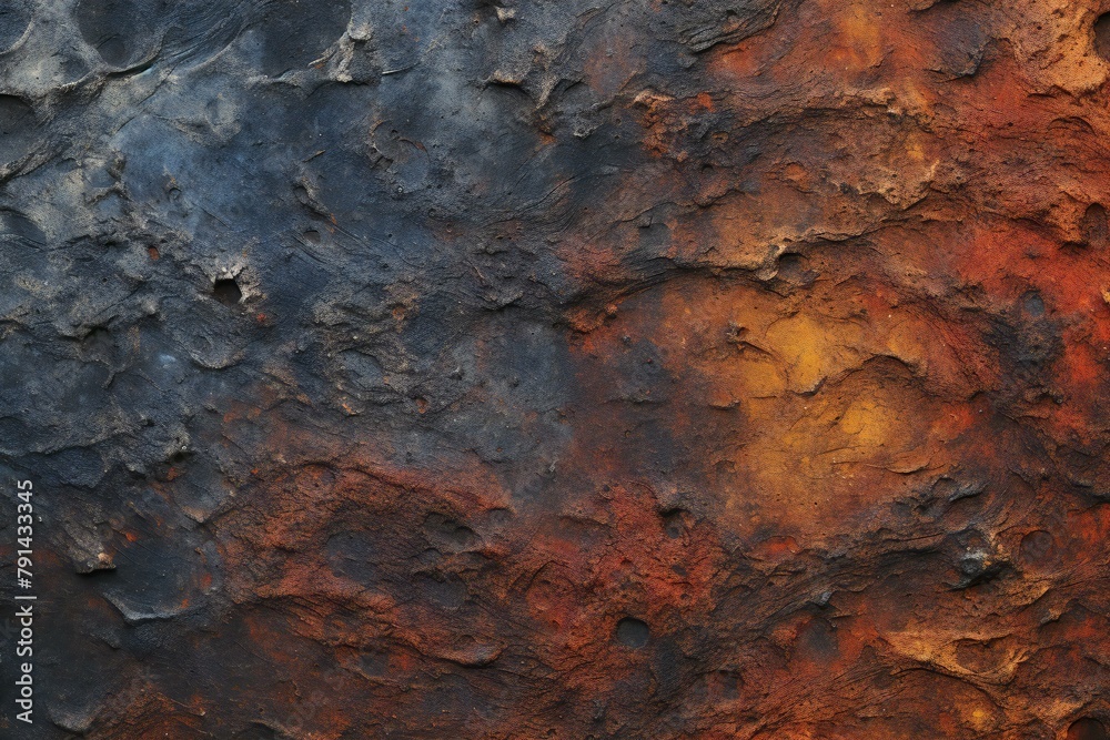 Rusty metal texture, rusty metal background, rusty metal surface