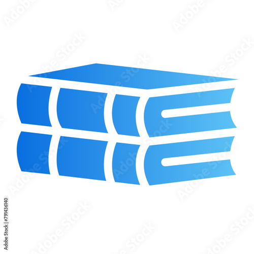book gradient icon