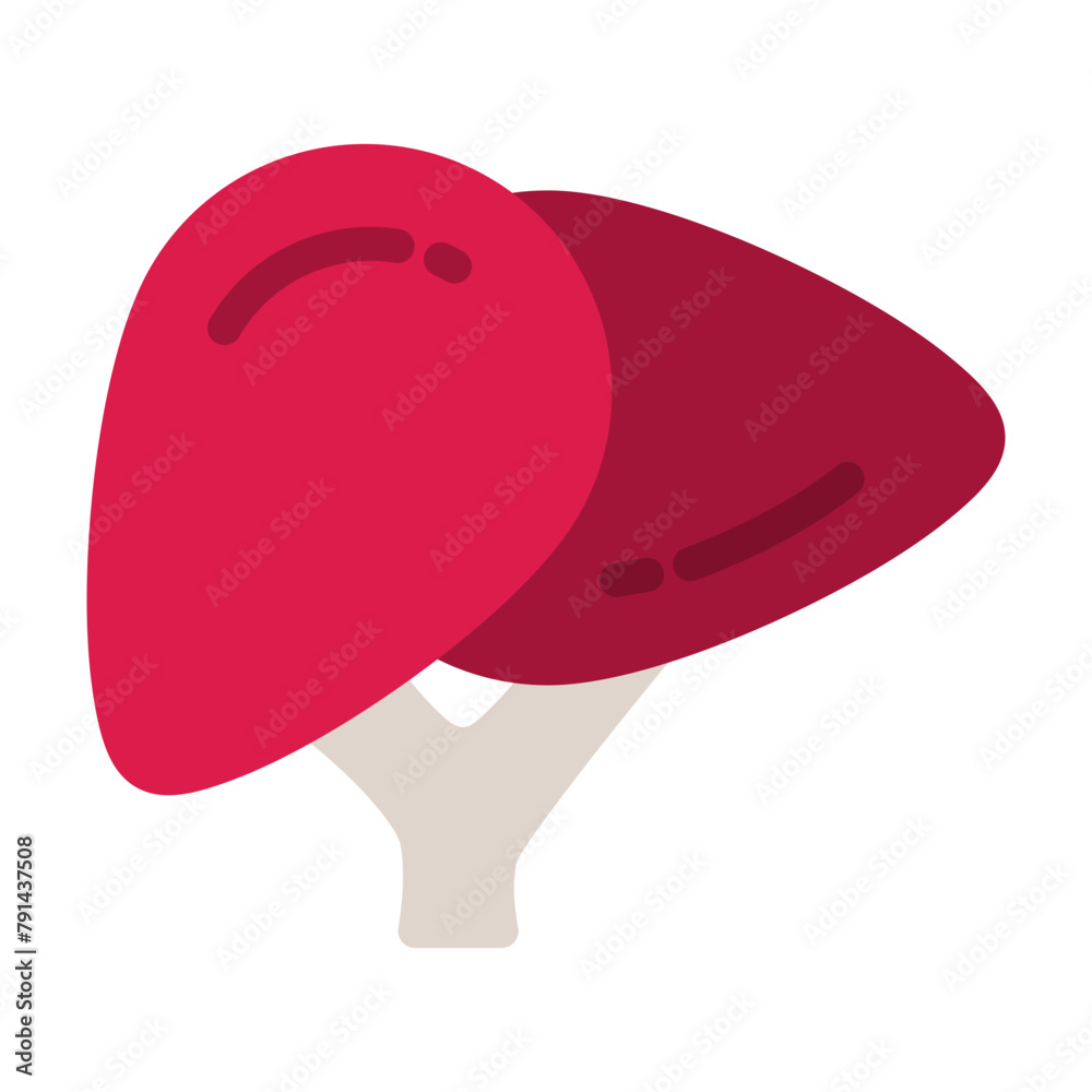 liver vector icon. medicine icon flat style. perfect use for logo, presentation, website, and more. modern icon design color style liver vector icon. medicine icon flat style. perfect use for logo, presentation, website, and more. modern icon design color style