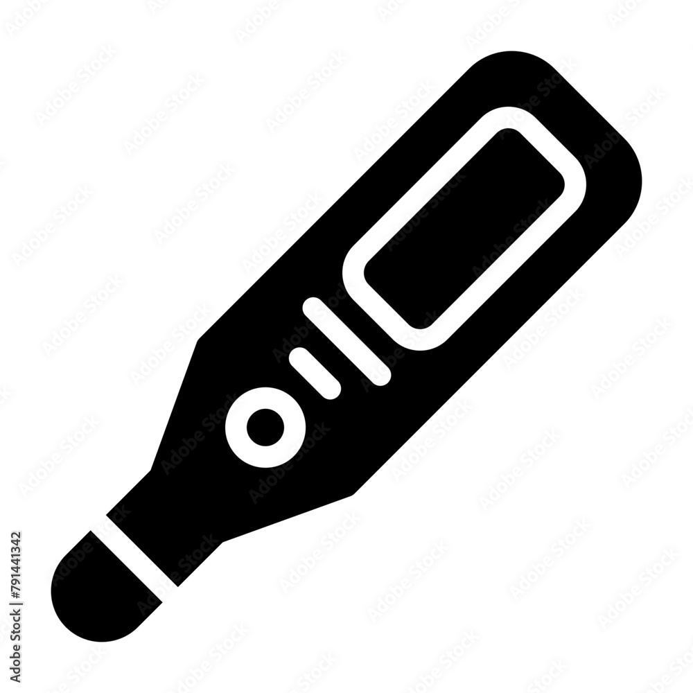 thermometer vector icon. medicine icon solid style. perfect use for logo, presentation, website, and more. modern icon design glyph style thermometer vector icon. medicine icon solid style. perfect use for logo, presentation, website, and more. modern icon design glyph style