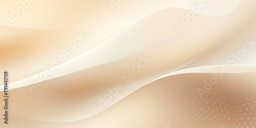 Beige background with a gradient and halftone pattern of dots. 