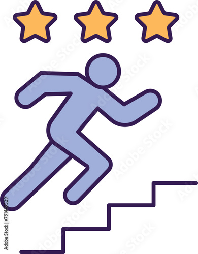 Progress Vector icon which can easily modify or edit