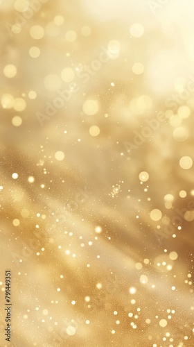 A Vertical Image Of A Gold Background With A Lot Of Sparkles.