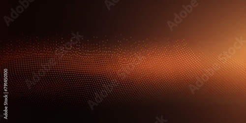 Brown background with a gradient and halftone pattern of dots. High resolution vector illustration in the style of professional photography. High definition and high detail with high quality and high 