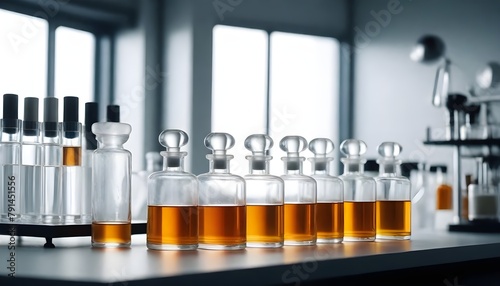 a chemical laboratory for the manufacture of perfumes and fragrances