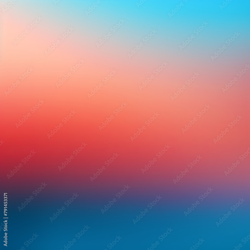 Coral and blue colors abstract gradient background in the style of, grainy texture, blurred, banner design, dark color backgrounds, beautiful with copy space for photo text or product, blank empty cop