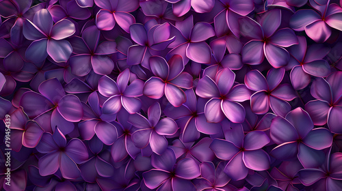 Beautiful Plumeria pattern wall paper. Abstract Hawaii flower background