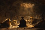 Dawn of Hope: Divine Light in the Lions' Den