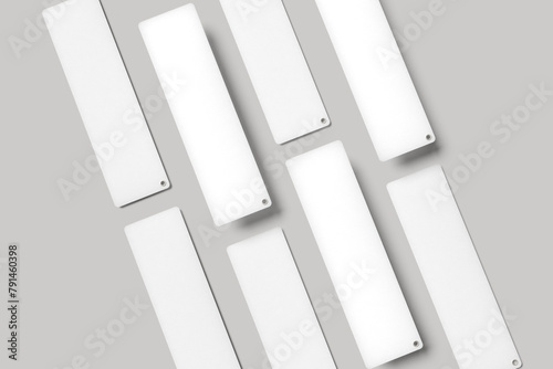 Isolated Pantone Color Palette Mockup - 3d rendering.