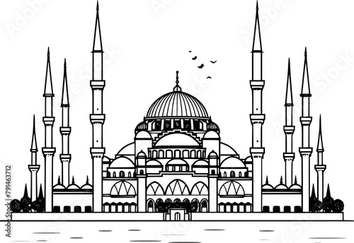 Minimalistic Line Quality Design of Istanbul, Clean and Simple