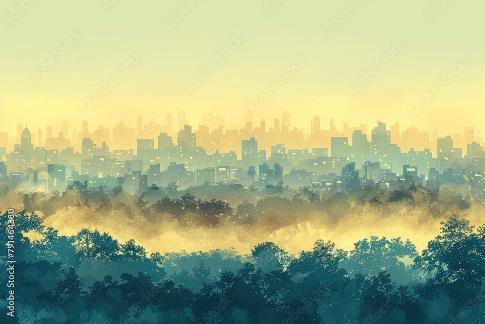 abstract minimalism city illustration professional photography abstract minimalism city illustration professional photography