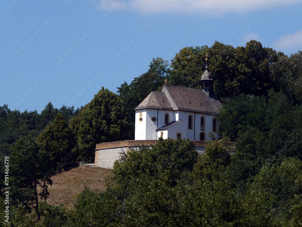 Obraz premium Sankt Georg Kapelle in Gunzendorf
