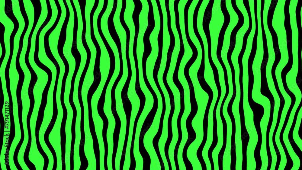 Black-green abstract background of movement in space. Render Black-green abstract background of movement in space. Render