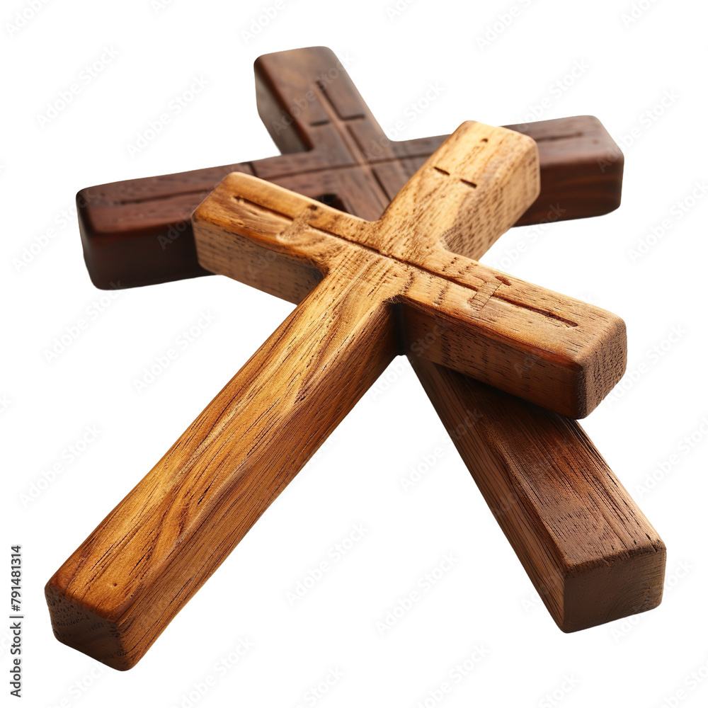 Amazing Religious Syncretism Isolated On White Backgorund