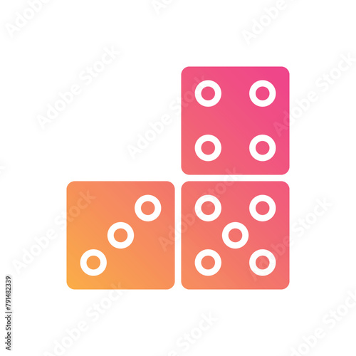 Dies vector icon