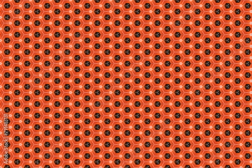 full frame patterned photo in various colors and shapes