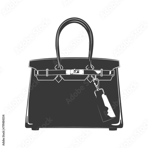 Silhouette women handbag black color only full