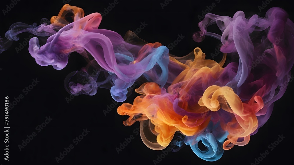Multicolored liquid, melting abstract style, isolated plain background. Multicolored liquid, melting abstract style, isolated plain background.
