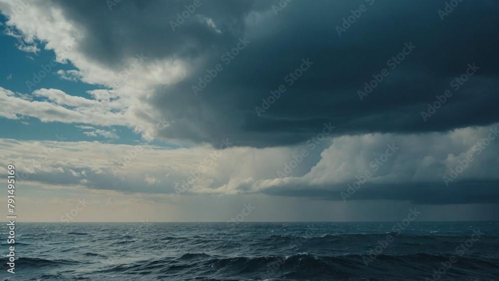 Night sea, seascape under the moon, night sky with clouds and moon above the water surface, 3d rendering
Night sea, seascape under the moon, night sky with clouds and moon above the water surface, 3d rendering