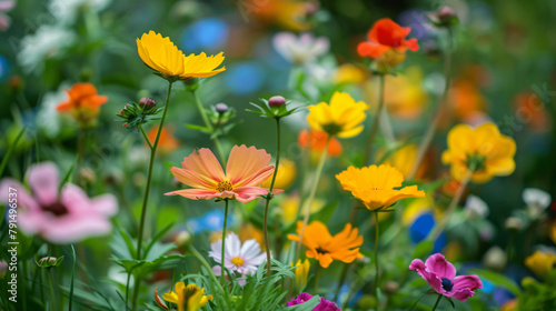 Flowers in the garden © UsamaR