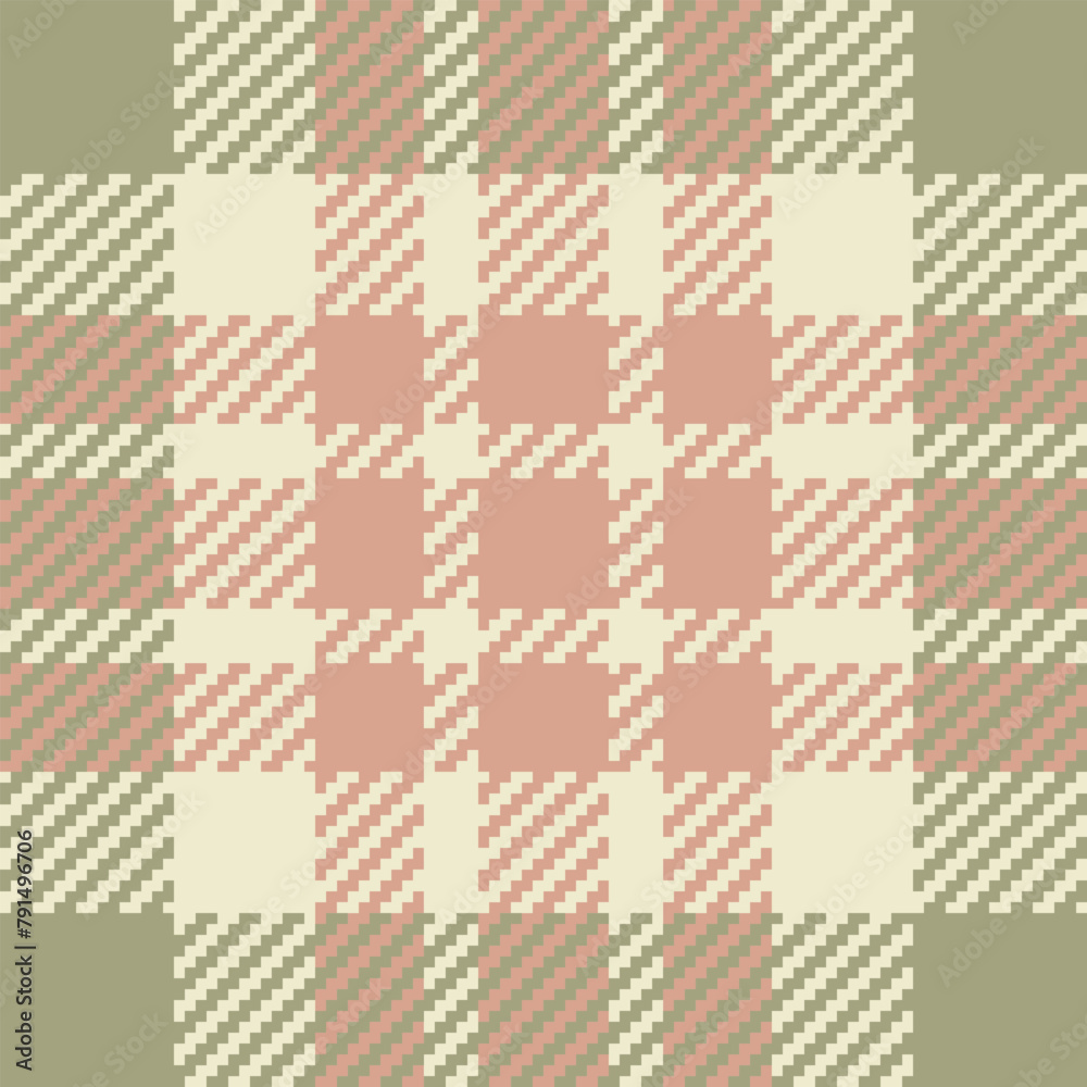 Textile design of textured plaid. Checkered fabric pattern swatch for shirt, dress, suit, wrapping paper print, invitation and gift card. Textile design of textured plaid. Checkered fabric pattern swatch for shirt, dress, suit, wrapping paper print, invitation and gift card.