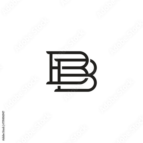Monogram Double B in Black Logo