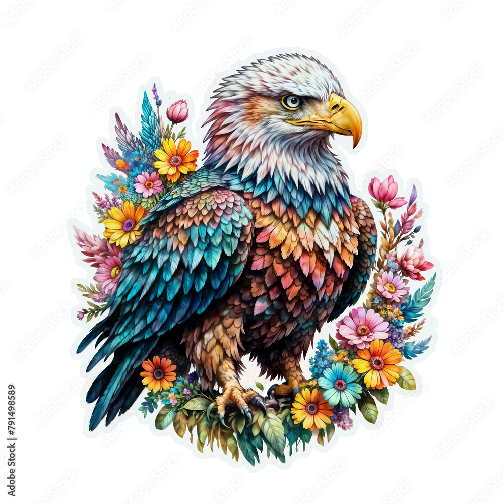Eagle Stickers - Generative AI Eagle Stickers - Generative AI