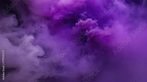 Smoke Purple dark fog mist background. smoke cloud field dust Background
