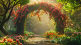 Garden of Eden exotic fairytale fantasy forest 