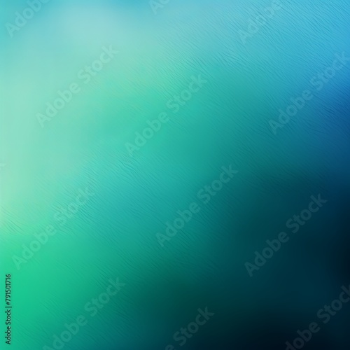 Mint Green and blue colors abstract gradient background in the style of, grainy texture, blurred, banner design, dark color backgrounds, beautiful 