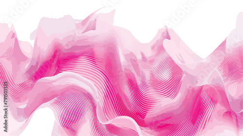 Light Pink vector background with wry lines. Colorful photo