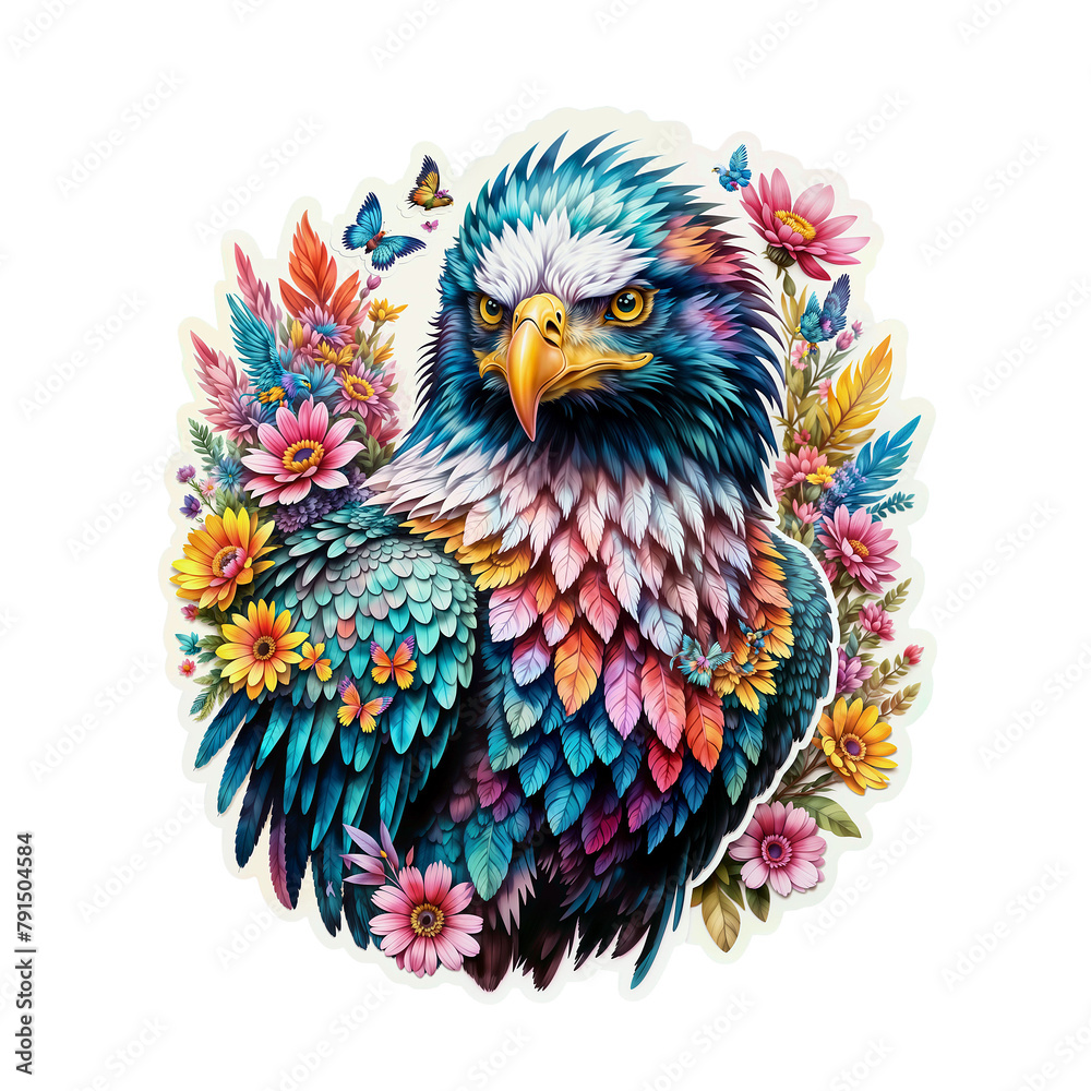 Eagle Stickers - Generative AI Eagle Stickers - Generative AI