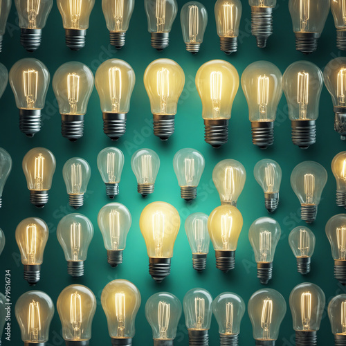 light bulbs with different lights and shapes