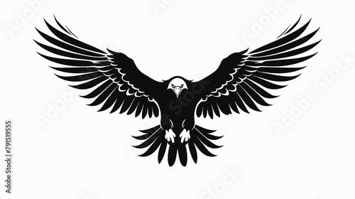 Eagle - Bird Silhouette Vector Logo Template Illust © Hyper