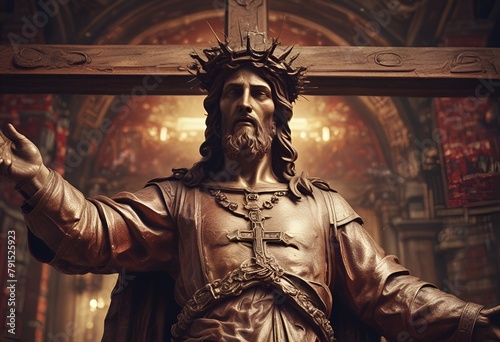 jesus on the cross photo