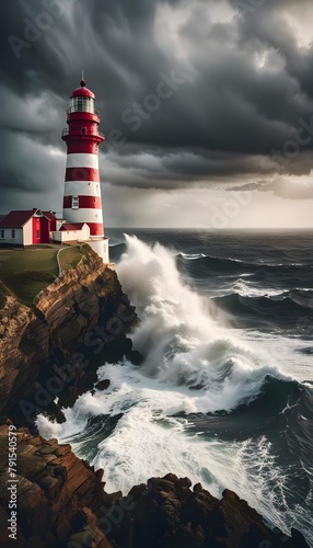 lighthouse on the coast