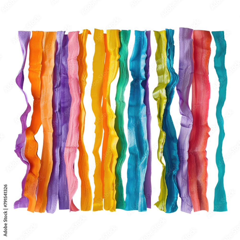 Paper Streamers transparent background